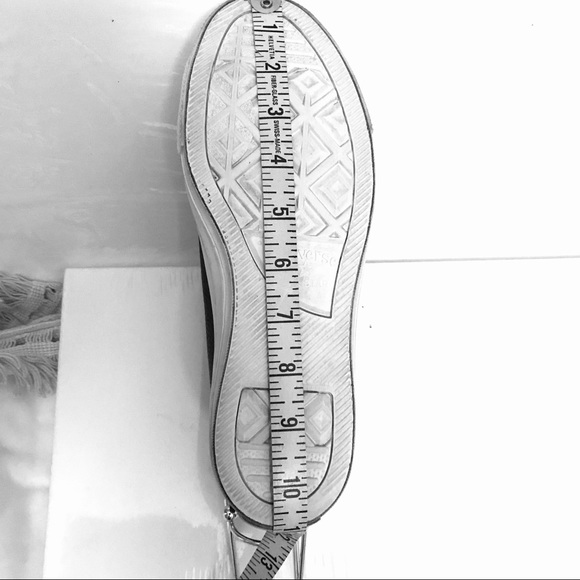 Converse Prime Hi Top Black Leather Sneakers - Picture 12 of 15